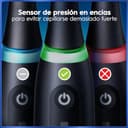 Oral-B iO 5 Cepillo De Dientes Eléctrico Negro Con 1 Cabezal Y 1 Estuche De Viaje, 5 Modos De Cepillado Con Blanqueamiento Dental, Sensor De Presión y Temporizador, Diseñado Por Braun - 5