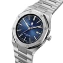 SAPPHERO Reloj Hombre de Cuarzo 30M Impermeable de Negocios Casual Relojes de Pulsera de Acero Inoxidable Regalo para Hombre - 8