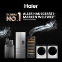 Haier HFW7720ENMB Kühl-Gefrier-Kombination/French Door/Farbe: Obsidian Black Inox / 477 Liter/MyZone Plus/Humidity Zone/Smart Home: Integriertes Wi-Fi/Auch Per HOn App Steuerbar - 9