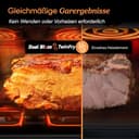 COSORI Heißluftfritteuse 2 Kammern, Dual Blaze TwinFry 10L, mit 4 Heizrohren und flexiblen Kammern, gleichmäßige Hitzeverteilung, Temperatur bis 240 Grad C, Cremeweiß - 6