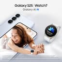 Samsung Galaxy S25 AI Smartphone, Galaxy AI, 12GB Memory, 256GB Storage, 50MP Camera, Silver Shadow, 3 Year Manufacturer Extended Warranty (UK Version) - 6