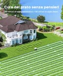 YARDCARE M800Plus Robot Tagliaerba Senza Filo Perimetrale, Posizionamento GPS + 3D Visione, Robot Tosaerba, Modalità di Taglio a U,800 m²,Ricarica Automatica, App, Rilevamento di 150 Ostacoli - 5