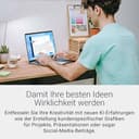 Dell 16 Plus DB16250 Laptop Copilot+ PC, 16'' 2,5K Display, Intel Core Ultra 7 Series 2, Intel Arc, 16 GB RAM, 512 GB SSD, Windows 11 Home, Deutsche QWERTZ Tastatur, Ice Blue - 9