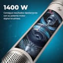 Cecotec Cepillo de Aire Secador Moldeador Alisador Multifunción 8 Cabezales CeramicCare AirGlam Champagne. 1400W, Tecnología Coanda, 3 Velocidades, 3 Temperaturas, Control Inteligente Calor, 110000rpm - 6