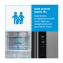 Bosch Home & Kitchen Appliances KFN96APEAG French Door Fridge Freezer with XXL Capacity, NoFrost, HomeConnect, VitaFresh XXL Pro 0C, 183 x 91 cm, Silver, Freestanding, Serie 6 - 7