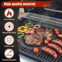 Denmay 44,5 x 60,6 cm, griglia in ghisa per barbecue Weber Spirit I & II serie 300 (con pulsanti del bruciatore anteriore), parti di ricambio per Spirit I & II E/S-310 320 330, accessori per barbecue - 4