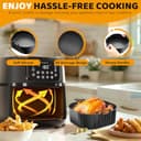 Silikonform HeißLuftfritteuse Zubehör für Philips Airfryer 5000 Serie XXL, 2 Silikonform Airfryer für Philips Airfryer XXL, Air Fryer Silikon Einsatz Backform für Philips Airfryer Dual Basket 7,2L - 5