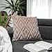 Quantum Interior by Maxland Boho Decorative Cushion with Filling in Vintage Look, Sofa Cushion Boho Style, Extra Soft Reversible Cushion for Sofa, Bed, Office, Cushion in Natural Tones Approx. 45 x 45 - 2