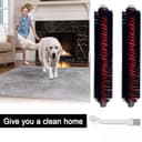 Vacuum Brush Replacement Part 2PC, High-Speed Cleaning Brush for Mop Pads Compatible with Roborock S8 Pro Ultra & S7 Max Ultra Robot Accessories Vacuum Cleaner, Detachable Self-Cleaning Rolling Brush - 3