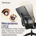 Steelcase Please, silla de oficina ergonómica con respaldo alto regulable en altura y brazos regulables Ónix; Fabricado en Europa - 4