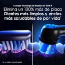 Oral-B iO10 Cepillo De Dientes Eléctrico Lunar Gold, 1 Cabezal Ultimate Clean, 1 Cargador Magnético Rápido con Tecnología iO Sense, 1 Estuche de Viaje Con Carga, 1 Soporte Higiénico para Cabezal - 3