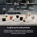 De’Longhi Magnifica Evo Next – Perfetto Macchina da Caffè Automatica, LatteCrema Montalatte Automatico, 13 Bevande in un Solo Tocco, Display Touch a Colori, Titanio e Nero (ECAM312.80.TB) - 5