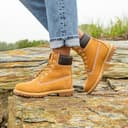 Timberland 6" Premium Waterproof Women's 2024 New Wheat 5 Wide Boot - 7