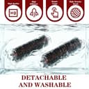 2 Cepillos de Limpieza de Alta Velocidad para Roborock S7 MaxV S7 Pro S7 Max Ultra S8 Pro Ultra S8 MaxV Ultra G10, Cepillo Rodante Autolimpiante para Base de Lavado de Mopa - 4