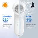 TOUCHBeauty Spazzola Elettrica Viso 4X più Efficace, 3 Spazzole Intercambiabili, 2 Velocità, Pulsazione Sonica, IPX7 Impermeabile con Custodia, per Punti Neri, Pelli Grasse (Morgentau Lichtgrün) - 7