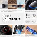 Bosch Unlimited 9 BBS921TBA Scopa Elettrica Senza Fili, Batteria 3.0 Ah, Tecnologia MicroClean, Compressore Slider, Luci LED, Verde - 21