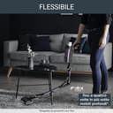 Rowenta XForce Flex 9.60 Aspirapolvere Senza Fili,Fino a 100 Air Watt, Autonomia Batteria fino a 45 minuti, Tecnologia Flex, Tecnologia Intelligente con Rilevamento Automatico delle Superfici,RH2039WO - 4