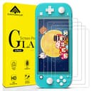 daydayup [4 Pack Screen Protector Tempered Glass for Nintendo Switch lite - Hestia Goods Transparent HD Clear Anti-Scratch Screen Protector for Nintendo Switch lite - 1
