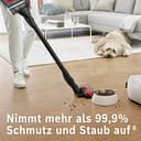 Bosch Akku-Staubsauger Unlimited Gen2 Serie 8 ProAnimal BCS8224PET, Tierhaar-Staubsauger, beutellos, bis 65 Min Laufzeit, mit Wechselakku, Schnellladegerät, Hygiene-Filter, Tierhaar-Bürstenrolle, rot - 4