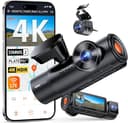 VANTRUE N4 Pro S 4K Dashcam Auto STARVIS 2, 3 Kanal Dash Cam 4K +1080P+1440P mit GPS, Dashcam Vorne Innen Hinten 5GHz WiFi, Parküberwachung 24H, Sprachsteuerung, IR Nachtsicht, LTE Optional - 1