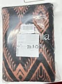 ACUSHLA Coperta in Lana Merino Calda, Boemia (160 x 220 cm) per Divano Soggiorno, Copriletto Ideale per Campeggio all'Aperto, Tutte le Stagioni (Nero Carbone) - 2