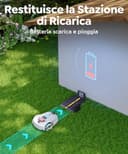 YARDCARE M800Plus Robot Tagliaerba Senza Filo Perimetrale, 800 m², Posizionamento GPS + Visione AI, Robot Tosaerba, Modalità di Taglio a U, Rilevamento di 150 Ostacoli, Ricarica Automatica, App - 10
