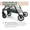 Chicco Urbino, Passeggino 0+ Mesi-22 Kg, Passeggino Leggero con Chiusura Smart e Compatta, Capotte Estensibile con Trattamenti UV50+ Antipioggia, Schienale Reclinabile e Regolabile, Poggiagambe, Verde - 7