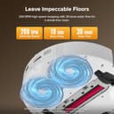 roborock Qrevo Series Robot Vacuum Cleaner with Mop, 10,000Pa Suction, Upgraded from Qrevo S, Dual Anti-Tangle Brushes, Smart Obstacle Avoidance, Auto Mop Washing&Drying, All-in-One Dock,White(QV 35S) - 7