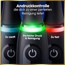 Oral-B iO Series 9 Elektrische Zahnbürste, Doppelpack — Electric Toothbrush, Inkl. 3 Aufsteckbürsten, Lade-Reise-Etui, Schnellladestation — 7 Modi für Zahnpflege, Designed by Braun, Schwarz und Rosa - 8