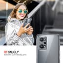 iVoler Klar Hülle für Realme GT Neo 3T / Realme GT Neo 2 / Realme GT 2 mit 3 Stück Panzer Schutz Glas, Dünne Weiche TPU Silikon Transparent Stoßfest Schutzhülle Durchsichtige Kratzfest Handyhülle Case - 8