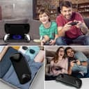 iVoler [Carica all'interno Custodia per PlayStation Portal con 2 Pellicole in Vetro Temperato, Borsa Sottile con Foro di Ricarica, Case Rigido da Viaggio per Remote Player - Nero - 7