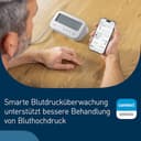 OMRON X4 Connect AFib - Automatisches Blutdruckmessgerät mit App und Bluetooth, Oberarm-Blutdruckmessgerät mit Vorhofflimmern (AFib) Erkennung | klinisch validiert | Diabetiker & Schwangere | 22-42cm - 5