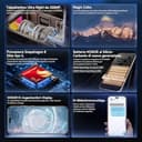 HONOR Magic8 Pro Smartphone 5G, Fotocamera 200MP AI Super Notte Teleobiettivo, Display 6,71 Pollici AMOLED Comfort Visivo, IP69K, Batteria 6270 mAh, 12+512 GB, Dual SIM Cellulare Sbloccato, NFC - 2