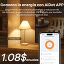 Linkind Matter Smart RGBTW Bombilla, WiFi LED E27, Bombilla Multicolor RGB/RGBTW 1800K-6500K, Compatible con Alexa Google Home, 9W equivalente a 60W, paquete de 4 - 8