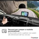 TomTom Navigatore per camper e roulotte GO Camper Tour (schermo da 6", PDI per camper, aggiornamenti Wi-Fi, TomTom Traffic, 6 mesi di avvisi autovelox, mappe d'Europa, indicatore corsia in movimento) - 2