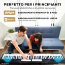Alesis Pianoforte Digitale 88 Tasti con 480 Suoni, Pianola Altoparlanti, USB MIDI, Leggio per Spartiti o Tablet e Lezioni per Principianti - 3