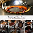 CAPFEI Portafiltro sin fondo, 54 mm, compatible con Sage/Breville Barista Express, Pro, Touch e Impress | Hebilla en T Mango de nogal - 8