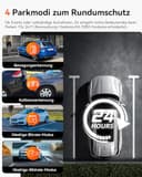 VANTRUE N2X 2.7K+1080P Dashcam Auto Vorne Innen, STARVIS 2 Dual HDR Nachtsicht Dash Cam, 2.5K/60FPS Front, GPS, 5GHz WiFi, App & Sprachsteuerung, DSGVO konform, 24/7 Parkmodus, G Sensor, max. 1TB - 7