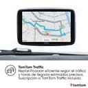 TomTom GPS para Coche Go Superior (6 Pulgadas, Estado del tráfico y alertas de radares Gracias a TomTom Traffic, mapas del Mundo, actualizaciones rápidas Mediante WiFi, Precio del Combustible) - 2