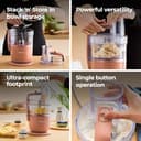 Kenwood MultiPro Go FDP22.​130RD, Kitchen Robot, Chops, Slices, Grates, Purees, and Kneads, 360° Express Serve, 1.3L Bowl, Kneading Blades, 4mm Disc, 650W, Clay Red - 4