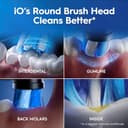 Oral-B iO10 Electric Toothbrushes For Adults, Gifts For Women / Men, 1 Handle, 1 Ultimate Clean Toothbrush Head and Charging Travel Case, 7 Modes, 2 Pin Plug, Stardust White, Oral B IO Toothbrush - 4