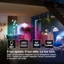 OSRAM Lampada LED SMART+ A75, forma lampadina E27 RGBW, multicolore, dimmerabile, Matter over WiFi, controllo tramite app e voce, 9,5 W, 16 milioni di colori - 2