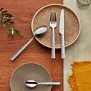 Amefa FELICITY Besteckset 30-teilig Edelstahl, Hochwertiges Besteck Set, Gehämmert, Essbesteck im Hammerschlag-Design, Edelstahlbesteck - 2