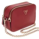 GUESS bolso bandolera Noelle II Crossbody Camera Bag Garnet rojo oscuro - 4