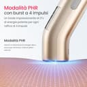 27J 100W Epilatore Luce Pulsata IPL con 4 impulsi, Doppia Luce, 2 °C Ghiaccio in Zaffiro, Modalità PHR, Epilazione Laser Definitiva e Professional a Casa per Donna, Bikini, Corpo e Pelle Sensibile - 3