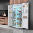Cecotec Frigorífico Americano 2 Puertas Bolero CoolMarket SBS 430 Inox E. Side by Side de 430 L, Altura 176 cm y 84 cm Ancho, Sistema Multi Air Flow, Total No Frost, Motor Inverter Plus - 6