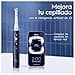 Oral-B iO 7 Oral-B iO 7N Cepillo de Dientes Eléctrico Azul, con 2 Cabezales y 1 Estuche de Viaje, Diseñado por Braun - 4
