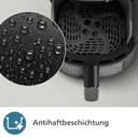 Philips Airfryer 2000 Series – Standard 6.2L Heißluftfritteuse mit Sichtfenster, RapidAir Technologie, 90% weniger Fett, leicht zu Reinigen, Touchscreen, energie- & platzsparend (NA230/00) - 8
