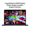 Apple MacBook Pro 14,2" Laptop mit M5 Chip, 10-Core CPU, 10-Core GPU: Entwickelt für Apple Intelligence, Liquid Retina XDR Display, 16GB gemeinsamer Arbeitsspeicher, 512GB SSD Speicher; Space Schwarz - 4