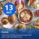 Philips Airfryer 3000 Series Dual Basket, Heißluftfritteuse mit 2 Körben und Frühstücks-Set, 9L, RapidAir Plus Technologie, 90% weniger Fett, Energieeffizient, HomeID App (NA350/03) - 8